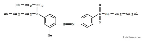 4-[[4-[ビス(2-ヒドロキシエチル)アミノ]-2-メチルフェニル]アゾ]-N-(2-クロロエチル)ベンゼンスルホンアミド