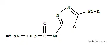 아세트아미드, 2-(디에틸아미노)-N-(5-프로필-1,3,4-옥사디아졸-2-일)-