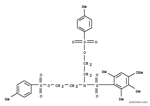N,N-비스(2-((4-톨릴술포닐)옥시)에틸)-4-메톡시-2,3,6-트리메틸벤젠술폰아미드