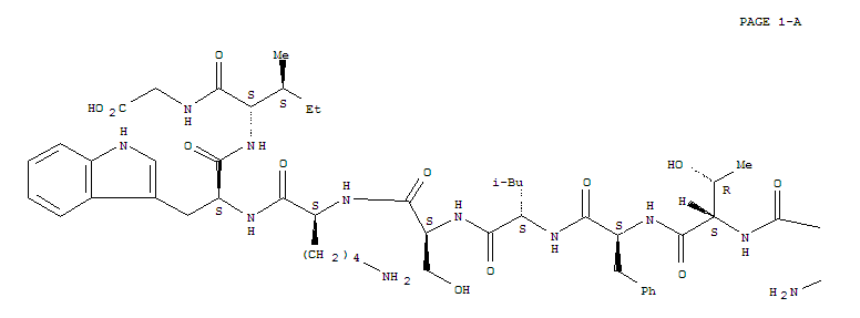 L-Prolyl-L-lysyl-L-leucyl-L-leucyl-L-lysyl-L-threonyl-L-phenylalanyl-L-leucyl-L-seryl-L-lysyl-L-tryptophyl-L-isoleucylglycine