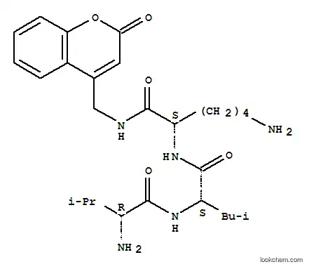 발릴-류실-리실-4-아미노메틸쿠마린