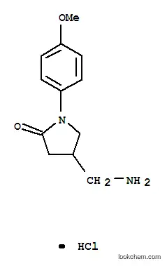 4- 아미노 메틸 -1- (4- 메 톡시 페닐) -2- 피 롤리 디논