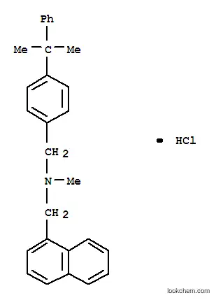 N- 메틸 -N-((4- (1- 메틸 -1- 페닐 에틸) 페닐) 메틸) -1- 나프탈렌 메탄 아민 염산염