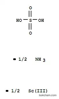 암모늄 스칸듐 (3+) 이황 산염