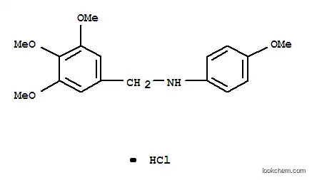 4-메톡시-N-[(3,4,5-트리메톡시페닐)메틸]아닐린 염산염