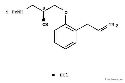 S-(-)-1-이소프로필아미노-3-(2-알릴페녹시)-2-프로판올 염산염