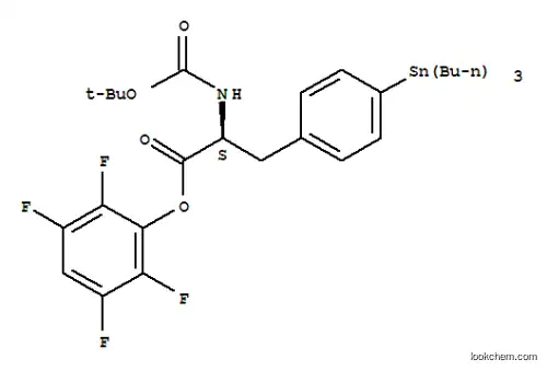 tert-부틸옥시카르보닐-4-(트리-n-부틸스탄닐)-페닐알라닌 테트라플루오로페닐 에스테르
