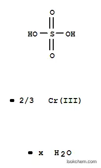 クロム(III)/硫酸/水和物,(2:3:x)
