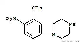 1- (4- 니트로 -3-TRIFLUOROMETHYLPHENYL)-피라진