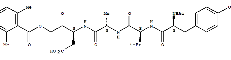 Ac-Tyr-Val-Ala-Asp-2,6-dimethylbenzoyloxymethylketone