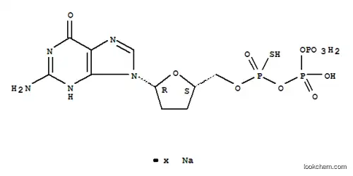 2',3'-디옥시구아노신-5'-O-(1-티오트리포스페이트) 나트륨염