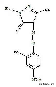 4-(2-ヒドロキシ-4-ニトロフェニルアゾ)-3-メチル-1-フェニル-2-ピラゾリン-5-オン