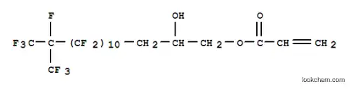 プロペン酸4,4,5,5,6,6,7,7,8,8,9,9,10,10,11,11,12,12,13,13,14,15,15,15-テトラコサフルオロ-2-ヒドロキシ-14-(トリフルオロメチル)ペンタデシル