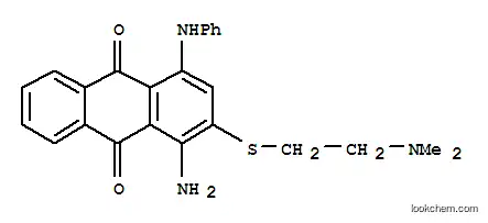 1-アミノ-4-アニリノ-2-[2-(ジメチルアミノ)エチルチオ]アントラキノン
