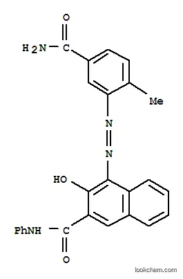 4-[(5-カルバモイル-2-メチルフェニル)アゾ]-3-ヒドロキシ-N-フェニル-2-ナフタレンカルボアミド