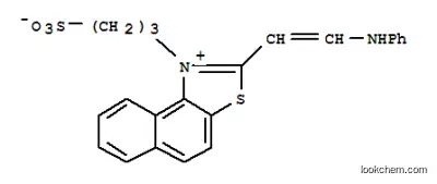 2-[2-(フェニルアミノ)エテニル]-1-(3-スルホナトプロピル)ナフト[1,2-d]チアゾール-1-イウム