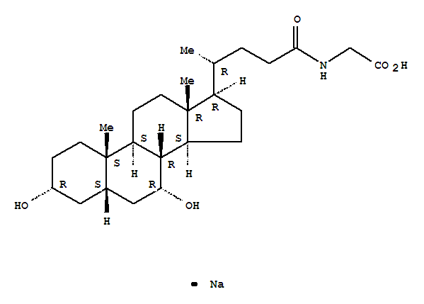 Glycochenodeoxycholicacidsodiumsalt