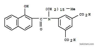 5-(N-ヘキサデシル1-ヒドロキシナフタレン-2-アミド)ベンゼン-1,3-ジカルボン酸