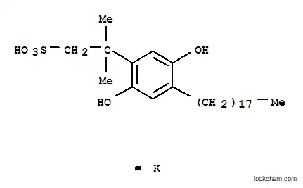 칼륨 2-(2,5-디히드록시-4-옥타데실페닐)-2-메틸프로판술포네이트