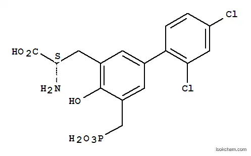 (S)-α-アミノ-4-ヒドロキシ-5-ホスホノメチル-2′,4′-ジクロロ-1,1′-ビフェニル-3-プロピオン酸