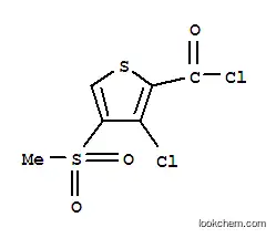 3- 클로로 -4- (메틸 포닐) 티 오펜 -2- 카보 닐 염화물