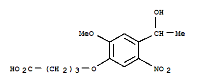 4-[4-(1-Hydroxyethyl)-2-Methoxy-5-nitrophenoxy]butanoicAcid