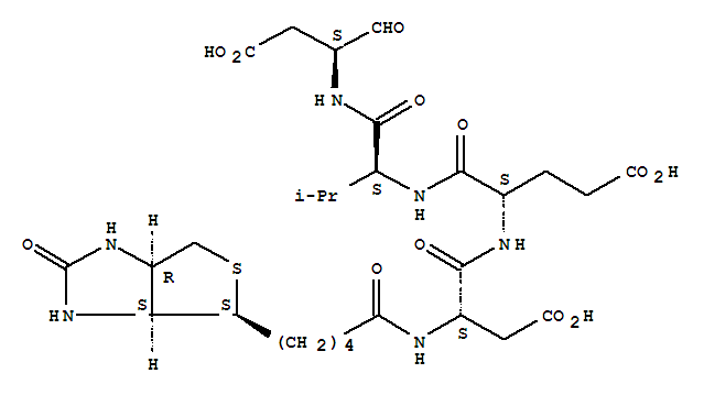 Biotinyl-Asp-Glu-Val-Asp-aldehyde(pseudoacid)