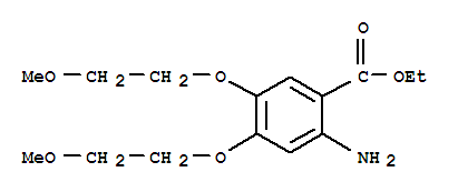 Ethyl4,5-bis(2-methoxyethoxy)-2-aminobenzoate
