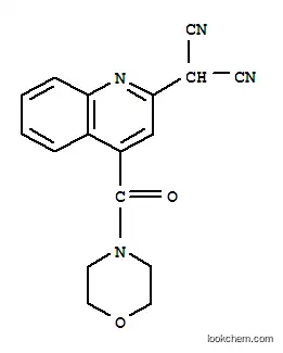 2-[4-(모르폴린-4-카르보닐)퀴놀린-2-일]프로판디니트릴