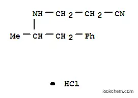 (±) -3-[(1- 메틸 -2- 페닐 에틸) 아미노] 프로피 오노 니트릴 염산염