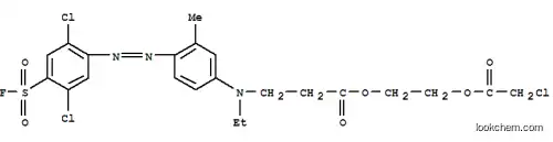 .베타.-알라닌, N-4-2,5-디클로로-4-(플루오로술포닐)페닐아조-3-메틸페닐-N-에틸-, 2-(클로로아세틸)옥시에틸 에스테르