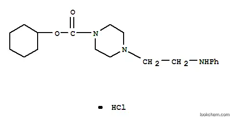 4-(2-아닐리노에틸)-1-피페라진카르복실산 시클로헥실 에스테르 염산염