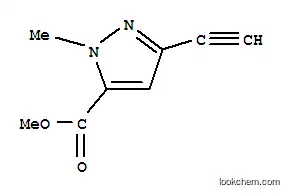 피라졸-5-카르복실산, 3-에티닐-1-메틸-, 메틸 에스테르(8CI)