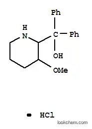 (3-메톡시-2-피페리딜)-디페닐-메탄올 염산염