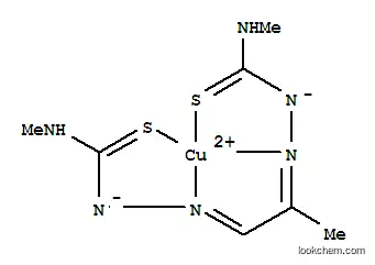 구리 피루브알데히드 비스(N(4)-메틸티오세미카르바존) 복합체