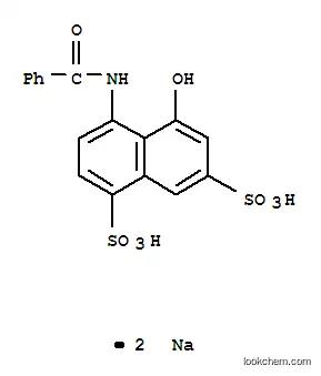 이나트륨 4-(벤조일아미노)-5-히드록시나프탈렌-1,7-디술포네이트
