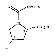 (2S,4S)-1-(tert-butoxycarbonyl)-4-fluoropyrrolidine-2-carboxylicacid