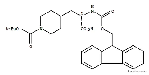 N- 알파 -FMOC- 베타-(1-BOC-PIPERIDIN-4-YL) -D, L-ALANINE