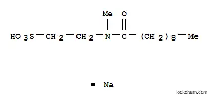 나트륨 2-(데카노일-메틸-아미노)에탄설포네이트