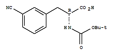 3-Cyano-N-[(1,1-dimethylethoxy)carbonyl]-D-phenylalanine