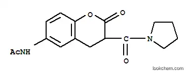 하이드로쿠마린, 6-아세트아미도-3-(1-피롤리디닐카르보닐)-