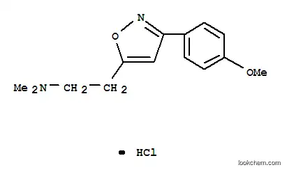 이속사졸, 5-(2-(디메틸아미노)에틸)-3-(p-메톡시페닐)-, 염화물 IDE