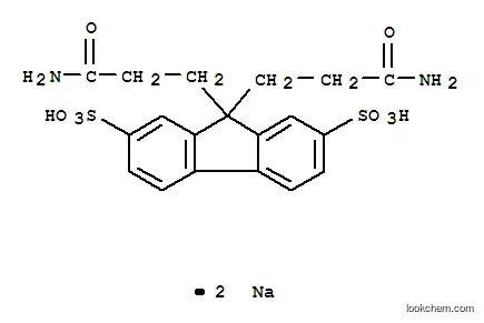 9,9-ビス(2-カルバモイルエチル)-9H-フルオレン-2,7-ジスルホン酸ジナトリウム