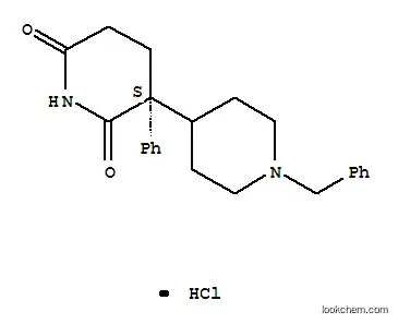 (S)-3-페닐-1'-(페닐메틸)[3,4'-비피페리딘]-2,6-디온 모노히드로클로라이드