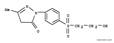 1-[4-(2-ヒドロキシエチル)スルホニルフェニル]-3-メチル-1H-ピラゾール-5(4H)-オン