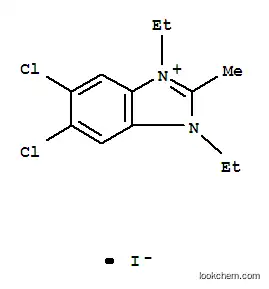 5,6-디클로로-1,3-디에틸-2-메틸-1H-벤즈이미다졸륨 요오다이드