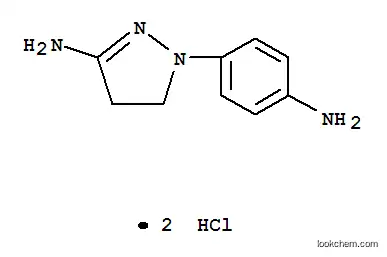 1-(4-アミノフェニル)-4,5-ジヒドロ-1H-ピラゾール-3-アミン?2塩酸塩