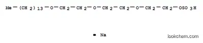 ナトリウム 2-{2-[2-(テトラデシルオキシ)エトキシ]エトキシ}エチル スルファート