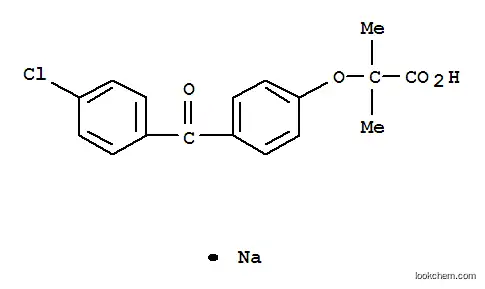 2-(4-(4-클로로벤조일)페녹시)-2-메틸프로판산 나트륨염