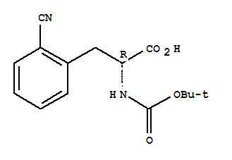 2-Cyano-N-[(1,1-dimethylethoxy)carbonyl]-D-phenylalanine